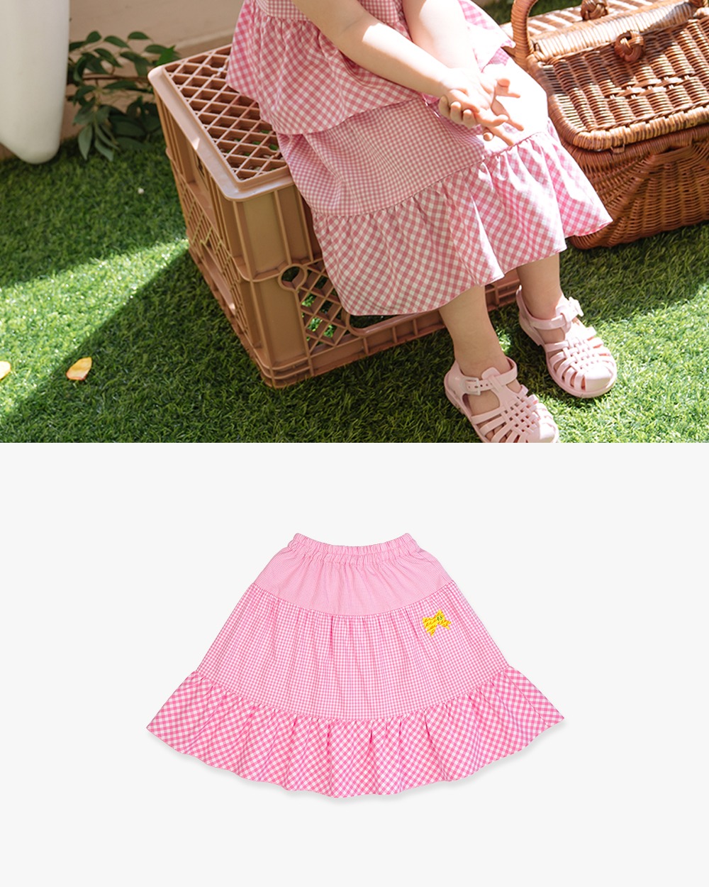 [XS][프랭크썸] Breeze Skirt_Pink