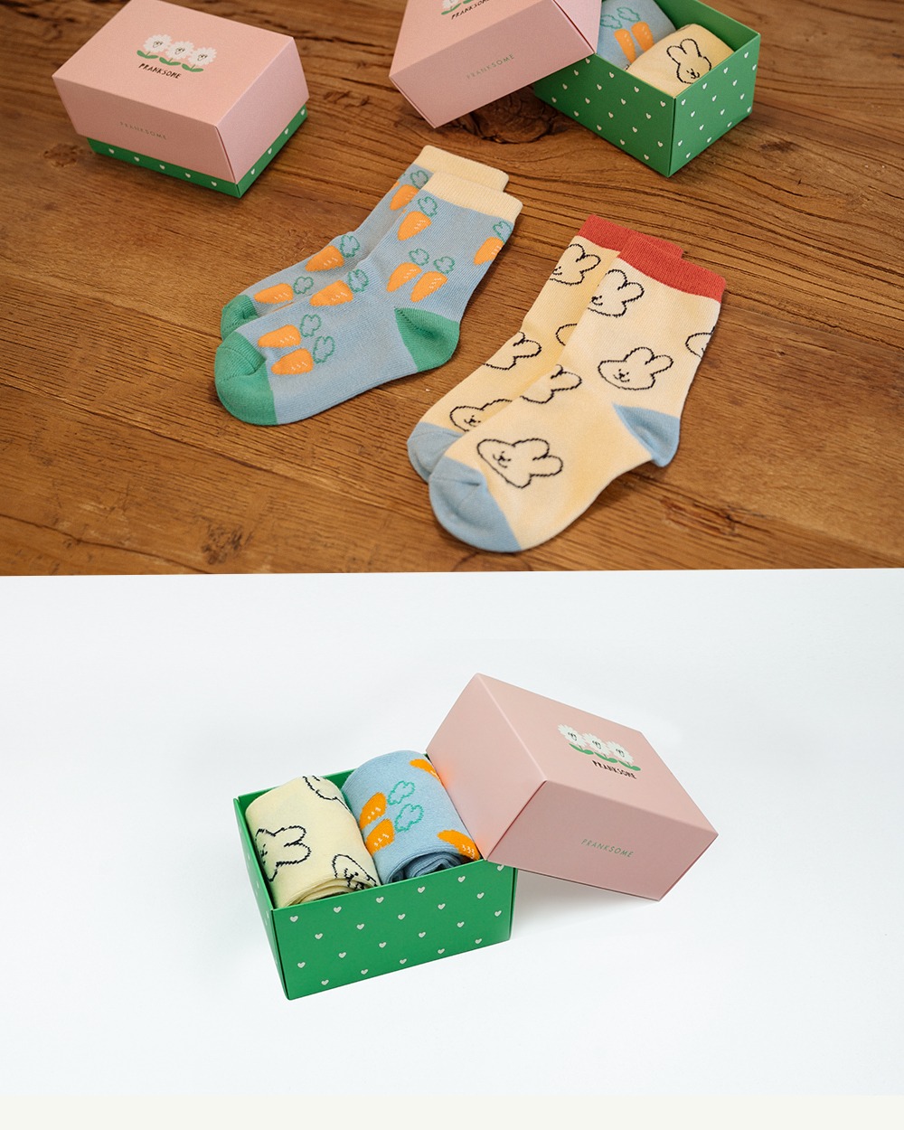[프랭크썸] 22SPRING Gift Socks Set (2pcs)